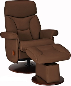 Кресло-реклайнер Relax Master коричневый