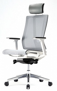 Эргономичное кресло Falto G-1 AIR каркас белый