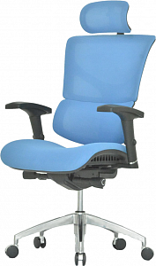 Эргономичное кресло Expert Sail ART синий